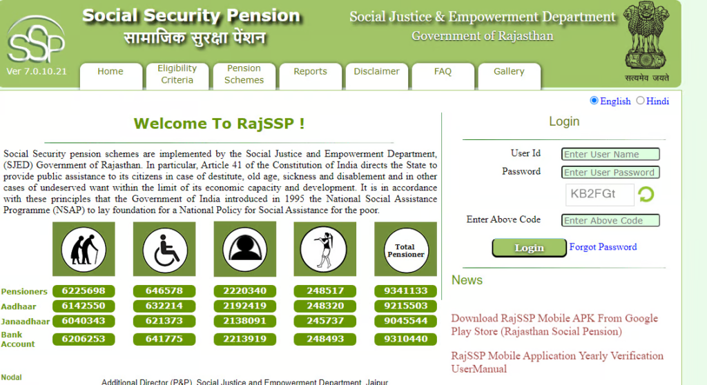 Chief Minister Ekal Nari Samman Pension Yojana